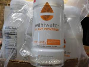 lot 402 image: 2 x 12 packs Wahi Water&nbspBest by 08102023