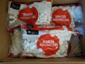 lot 412 image: 24 x 10 oz Bags Mini Marshmallows Essential Everyday Best by 06122023