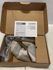 MOEN T908BL Genta LX 2-Handle Deck-Mount High Arc Roman Tub Faucet Trim Kit in Matte Black (Valve Not Included) ($333 Retail Value)