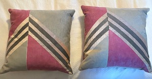 lot 77A image: Six Colorful Accent Pillows