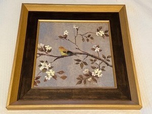lot 110 image: Two Pieces of Framed Bird Themed Art