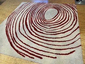 lot 78 image: IKEA Eivor Cirkel Area Rug
