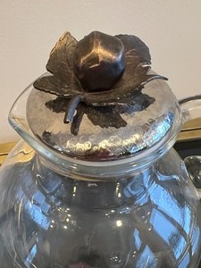 lot 76 image: Michael Arams Water Fig Leaf Lidded Pitcher