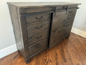 lot 56 image: Magnuson Home Sliding Door Butler  Credenza