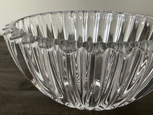 lot 18 image: Tiffany & Co Fluted Heart Crystal Bowl