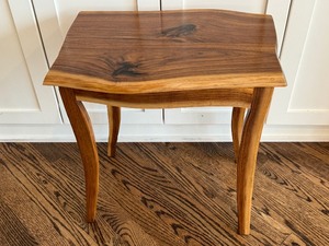 lot 34 image: Modern Design Custom Wooden Accent Table