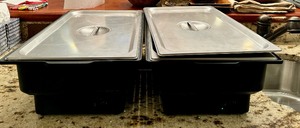 lot 198 image: Pair of Buffet Electric Warming Dishes