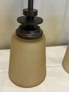 lot 168 image: Three Hanging Pendant Decorative Lights