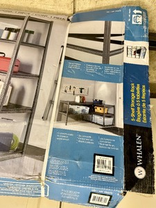 lot 304 image: Metal Storage Shelving