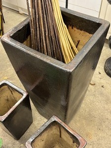 lot 297 image: Set of Five Matching Planters