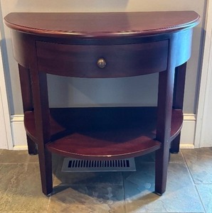 lot 282 image: English End Table  Console Table