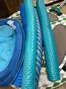 lot 286 image: Frantic Rave Sports Inflatable Towing Tube and Other Water Toys