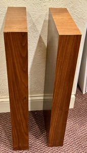 lot 270 image: Pair of Floating Wooden Shelves
