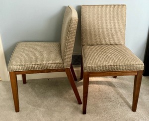 lot 268 image: Pair of Room and Board Dining Chairs