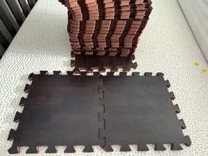 lot 244 image: Set of 27 Puzzle Shaped Floor Pieces