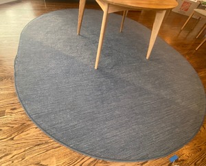 lot 64 image: Large Blue Area Rug