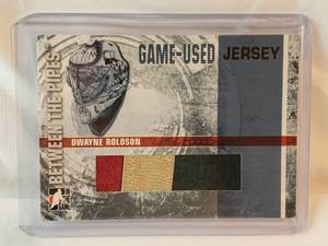 Dwayne Roloson 2007 In the Game 3 Color Patch Game-Used Jersey No. GUJ-19