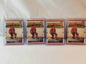 Lot of 4 Eric Lindros Rookie Cards