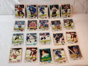 Lot of 20 1981-82 Topps NHL Cards - Some Duplicates