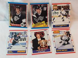 Lot of 6 Wayne Gretzky Cards