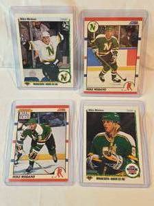 Lot of 4 Mike Modano Rookie Cards