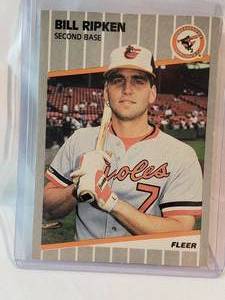 Bill Ripken Rookie 1989 Fleer No. 616 - Black Box