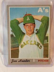 Jim Hunter 1970 Topps No. 565