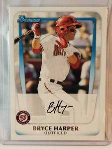 Bryce Harper Rookie 2011 Bowman No. BP1