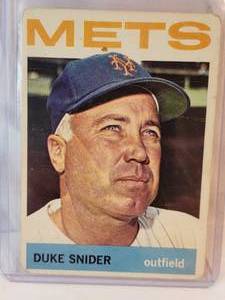 Duke Snider 1964 Topps No. 155
