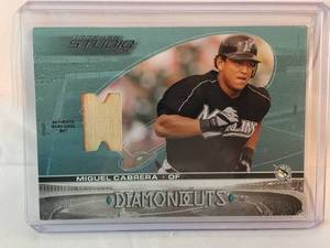 Miguel Cabrera 2004 Donruss Studio Bat Relic No. DC-4, Numbered 174200