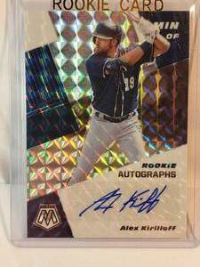Alex Kirilloff Rookie Auto 2021 Panini No. RAM-KI