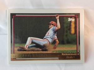 Unopened Pack of 1992 Topps Winner