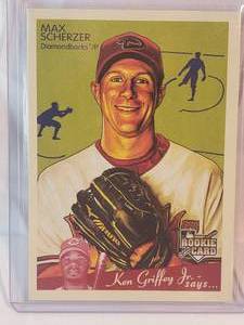 Max Scherzer Rookie 2008 Upper Deck No. 6