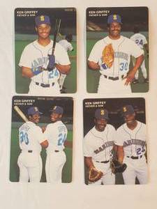 Ken Griffey Jr and Sr. Mothers Cookies Father & Son Set