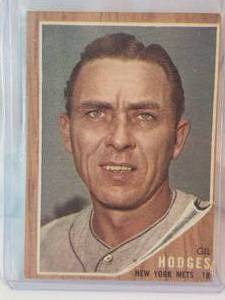 Gil Hodges 1962 Topps No. 85