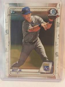 Bobby Witt Jr. 1st Bowman Chrome No. BCP-25