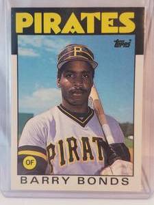 Barry Bonds Rookie Topps No. 11T