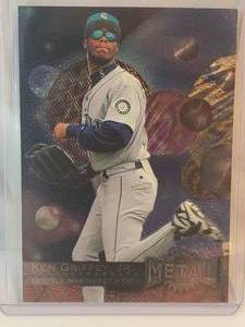 Ken Griffey Jr 1996 Metal No. 107