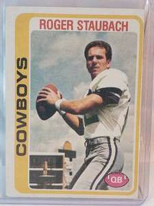 Roger Staubach 1978 Topps No. 290