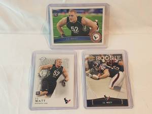 Lot of 2 J.J. Watt Rookie Cards