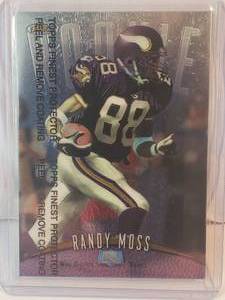 Randy Moss Rookie 1998 Topps No. 135