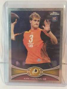 Kirk Cousins Rookie 2012 Topps Chrome No. 146