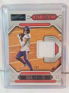 Adam Thielen Hot Routes Relic Numbered 25299 No. HR-AT