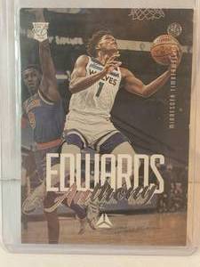 Anthony Edwards Rookie 2020-21 Panini Chronicles No. 143