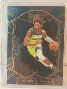 Anthony Edwards Rookie 2021 Panini Select No. 61