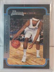 Carmelo Anthony Rookie 2003 Bowman No. 140
