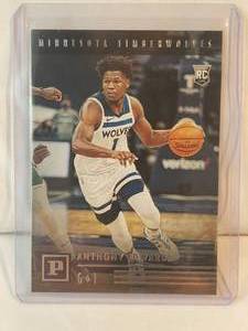 Anthony Edwards Rookie 2020-21 Panini Chronicles No. 101