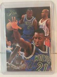 Kevin Garnett Rookie 1996 Fleer No. 206