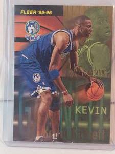 Kevin Garnett Rookie 1996 Fleer No. 335