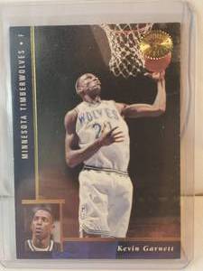 Kevin Garnett Rookie Upper Deck SP No. 62
